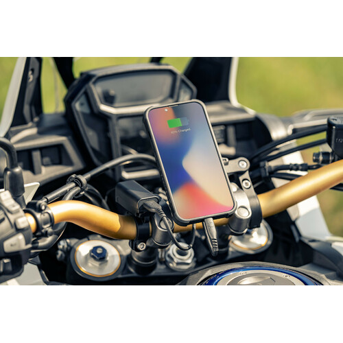 Trek X, Caricatore usb con doppia presa USB (USB A + USB C) resistente alla pioggia - immagine 13