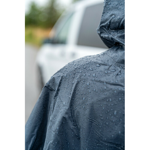 Adventure, poncho antipioggia multifunzione - Grigio - immagine 7