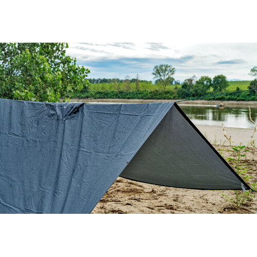 Adventure, poncho antipioggia multifunzione - Grigio - immagine 9
