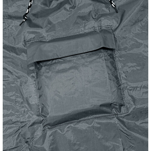 Adventure, poncho antipioggia multifunzione - Grigio - immagine 2