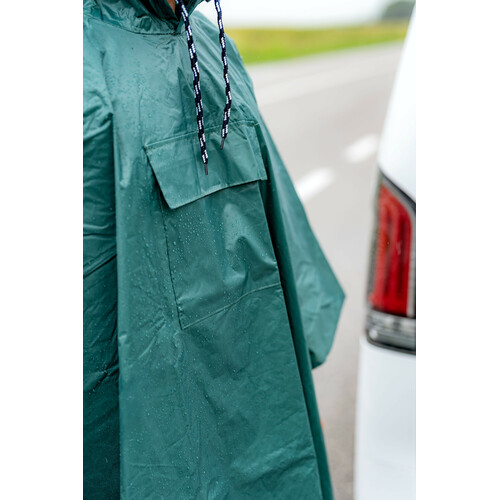 Adventure, poncho antipioggia multifunzione - Verde - immagine 6