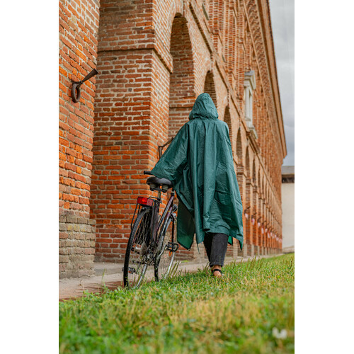 Adventure, poncho antipioggia multifunzione - Verde - immagine 10