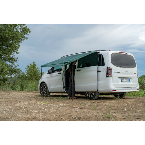 Adventure, poncho antipioggia multifunzione - Verde - immagine 11
