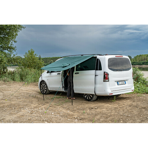 Adventure, poncho antipioggia multifunzione - Verde - immagine 12