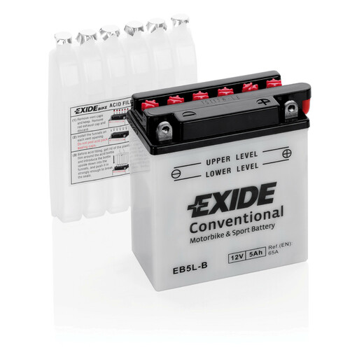 Batteria 12V – Exide Bike Conventional – 5 Ah – 65 A