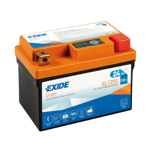 Batteria 12V – Exide Bike Li-Ion LiFePo4 – 24 Wh – 120 A