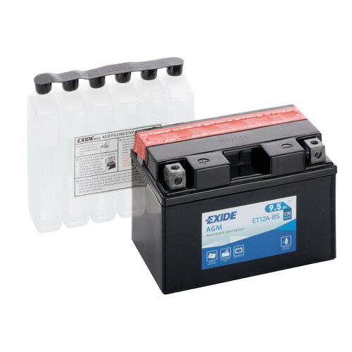 Batteria 12V – Exide Bike AGM – 10 Ah – 130 A