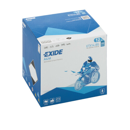 Batteria 12V - Exide Bike AGM - 12 Ah - 200 A - immagine 6