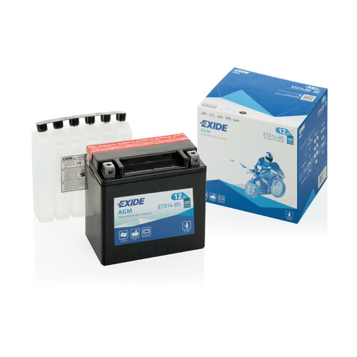 Batteria 12V - Exide Bike AGM - 12 Ah - 200 A - immagine 4