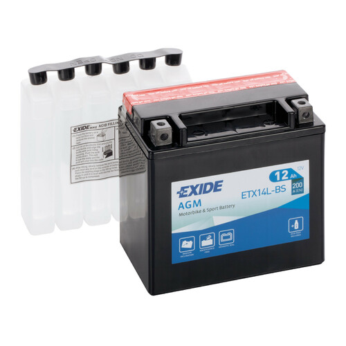 Batteria 12V – Exide Bike AGM – 12 Ah – 200 A