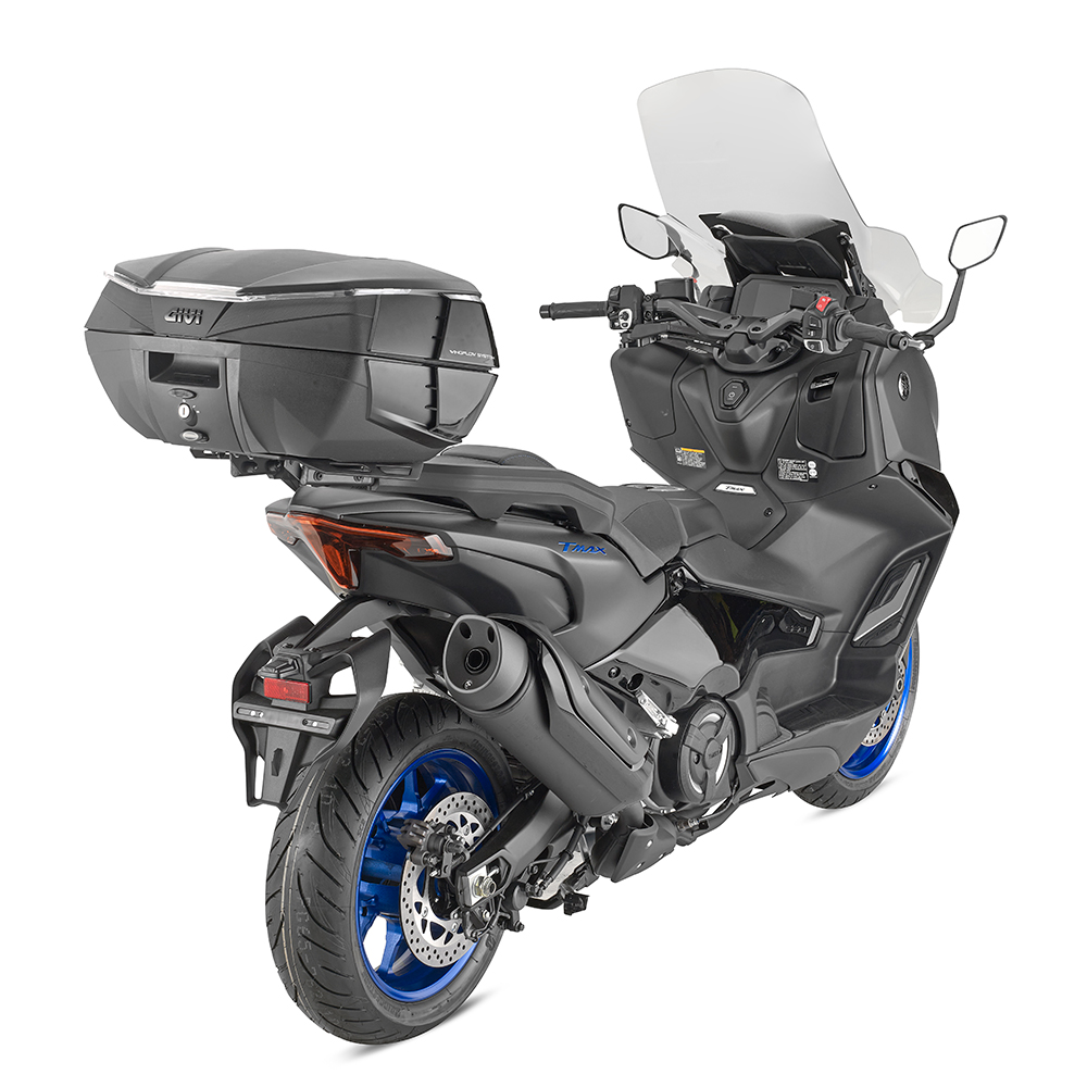 VALIGIA GIVI V49NB AIR NERA CON CATADIOTTRO FUME' - immagine 3