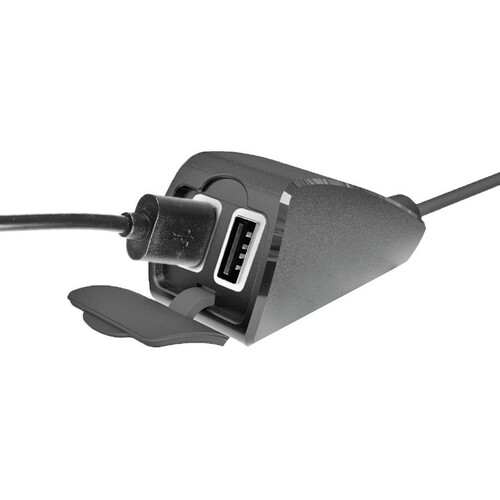 Usb-Fix Trek, doppio caricatore usb resistente all’acqua, fissaggio a manubrio - Ultra Fast Charge - 5400 mA - 12/24V - immagine 4