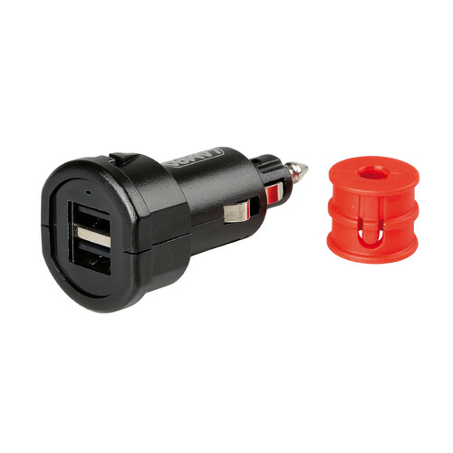 Uni-Tech, caricabatteria universale 2 porte Usb - Fast Charge - 2700 mA - 12/32V - immagine 9