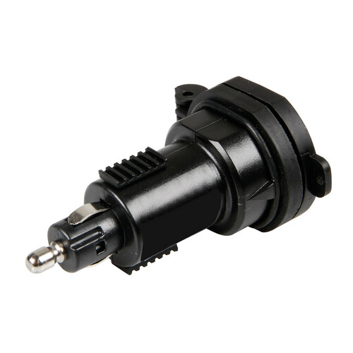 Din-Tech, caricabatteria Din 2 porte Usb - Fast Charge - 2700 mA - 12/32V - immagine 4