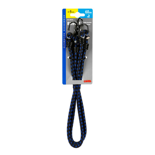 Corde elastiche slim - Ø 8 mm - 2x60 cm - immagine 3