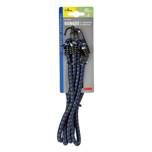 Corde elastiche slim - Ø 8 mm - 2x80 cm - immagine 2