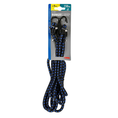 Corde elastiche slim - Ø 8 mm - 2x150 cm - immagine 2