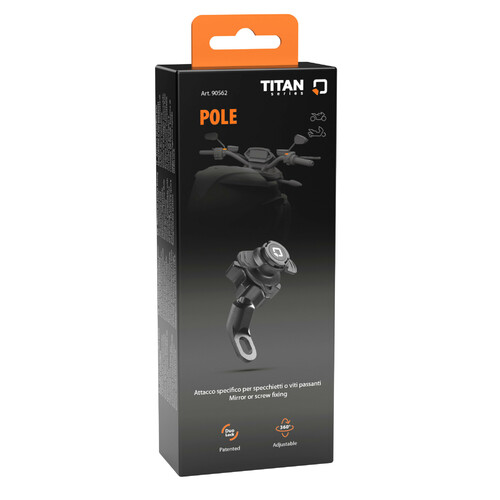 Titan Pole, supporto con attacco per specchietti o viti passanti - immagine 18