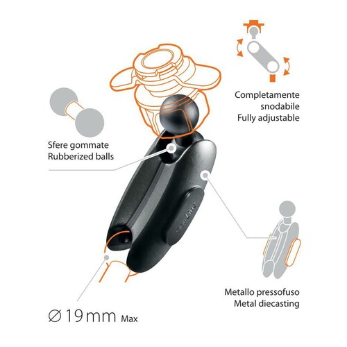 Titan Orbit, braccio estensivo snodato per supporti Titan - immagine 23
