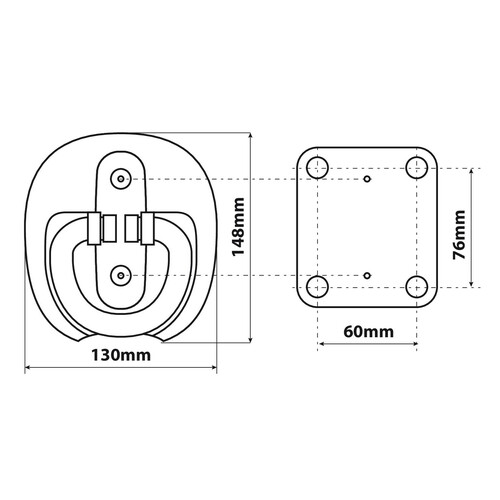 Shield 4, ancoraggio per moto da installare a pavimento - immagine 12