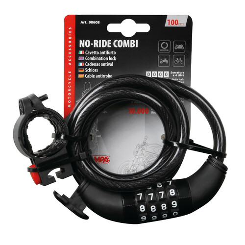No-Ride Combi, cavetto antifurto - 100 cm - immagine 8