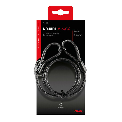 No-Ride Junior, cavetto di sicurezza Ø 6 mm - 80 cm - immagine 3
