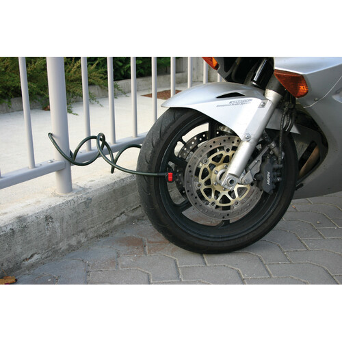 Club, cavo antifurto in acciaio Ø 12 mm - 180 cm - immagine 3