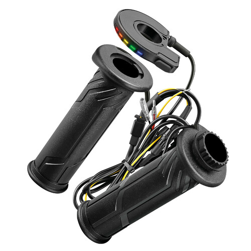 Manopole riscaldate con interruttore Led, 12V