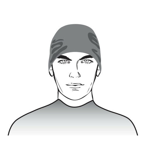 Cap Cover Light-Tech, cuffia sottocasco in nylon - immagine 3