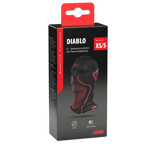 Diablo, sottocasco termico - XS/S - 53-56 cm - immagine 2