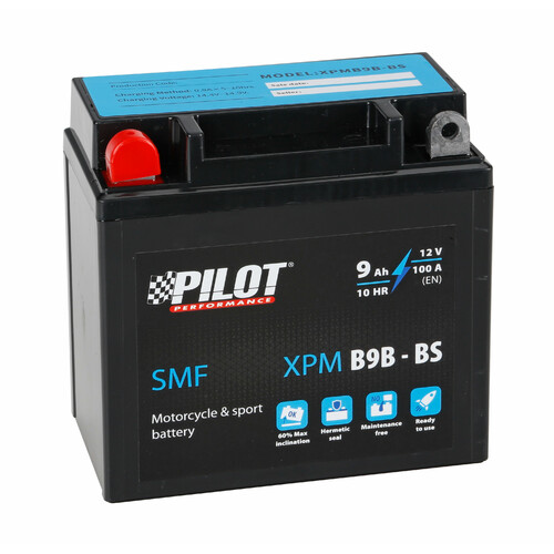 Batteria 12V – Pilot SMF – 9 Ah – 100 A
