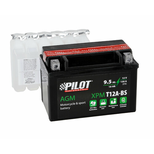 Batteria 12V – Pilot AGM – 9,5 Ah – 130 A