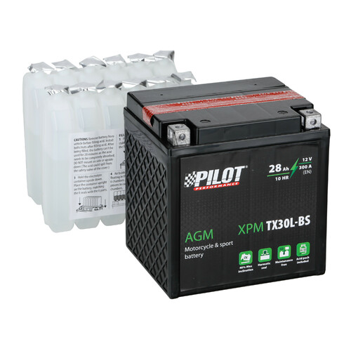Batteria 12V – Pilot AGM – 28 Ah – 300 A