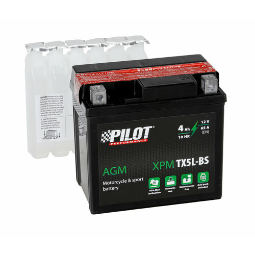 Batteria 12V – Pilot AGM – 4 Ah – 65 A