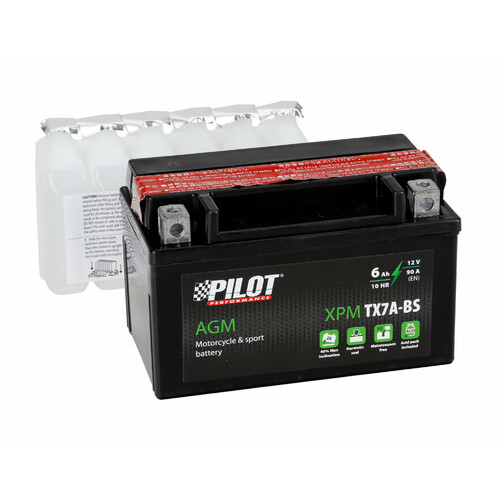 Batteria 12V – Pilot AGM – 6 Ah – 90 A