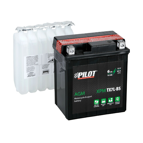 Batteria 12V – Pilot AGM – 6 Ah – 85 A