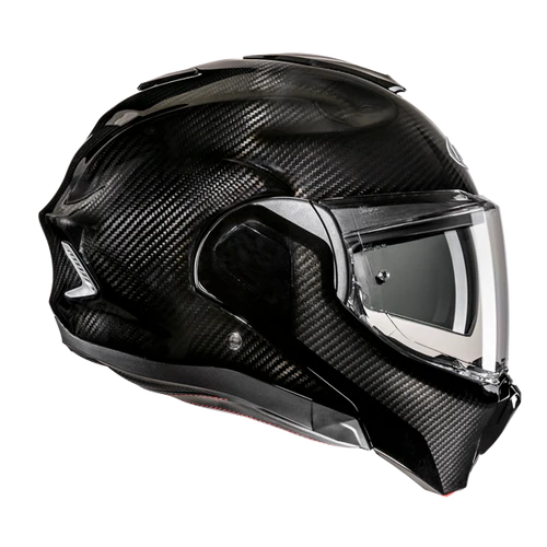 Casco Modulare HJC F100 CARBON SOLID - immagine 3