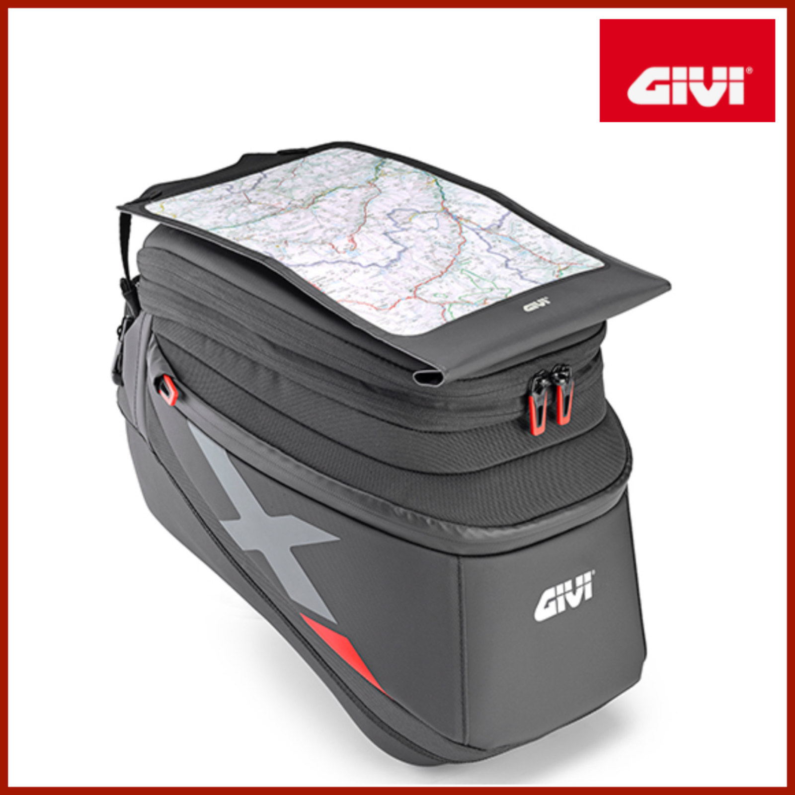 GIVI XL04 BORSA DA SERBATOIO TANKLOCK ESTENSIBILE DA 15 A 20 L NERA - immagine 2