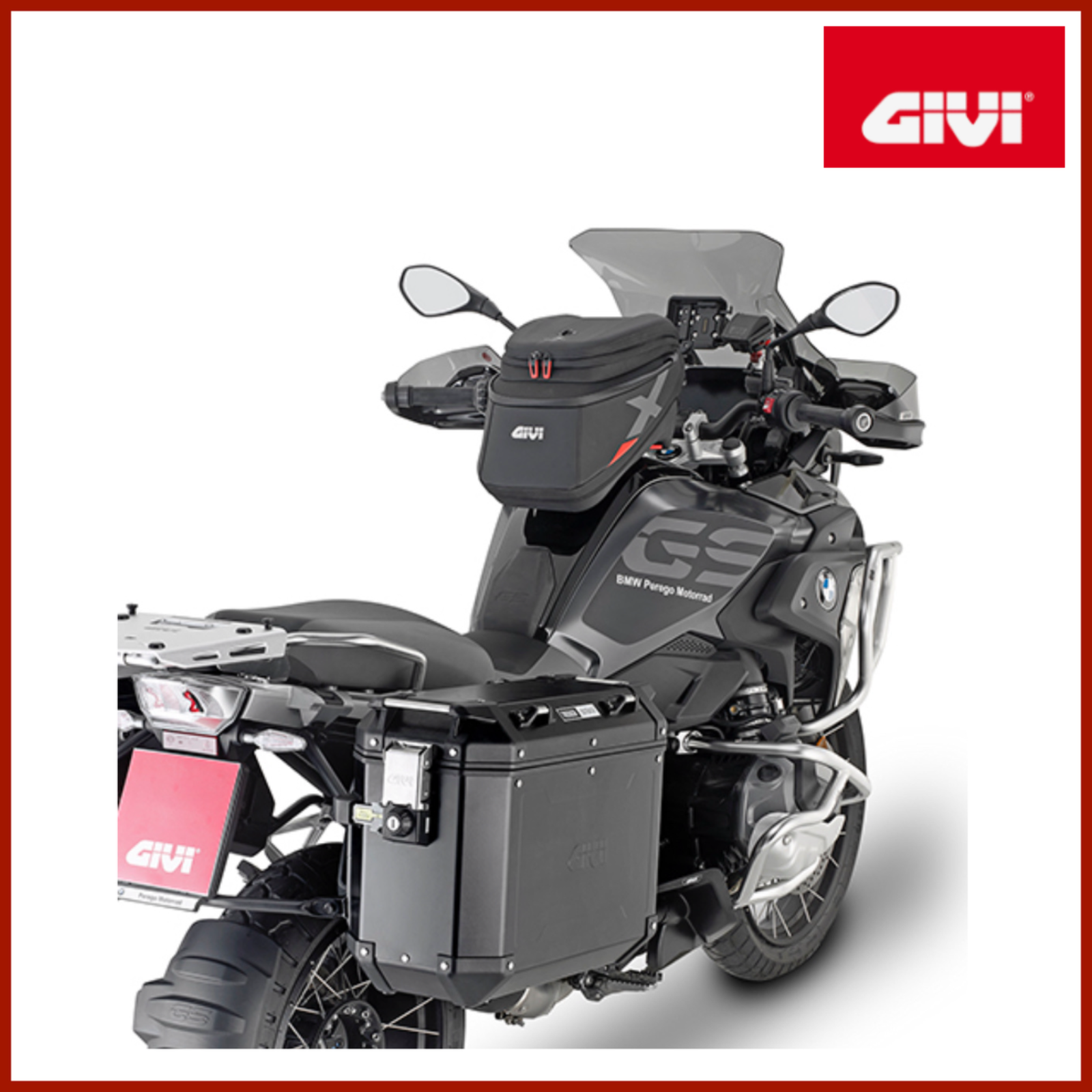 GIVI XL04 BORSA DA SERBATOIO TANKLOCK ESTENSIBILE DA 15 A 20 L NERA - immagine 3
