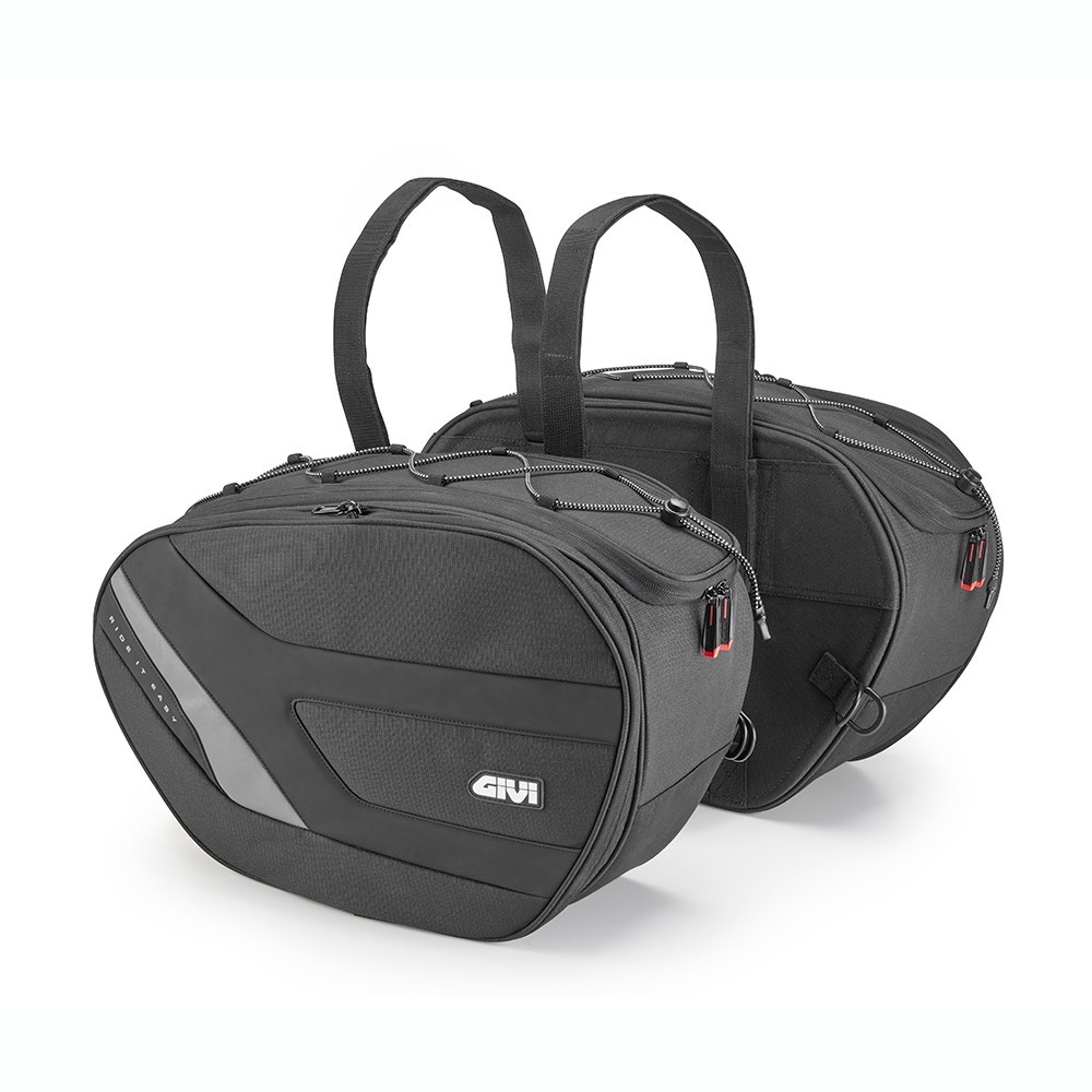 GIVI EASY11 NEW Coppia di borse laterali espandibili da 18 a 25 lt