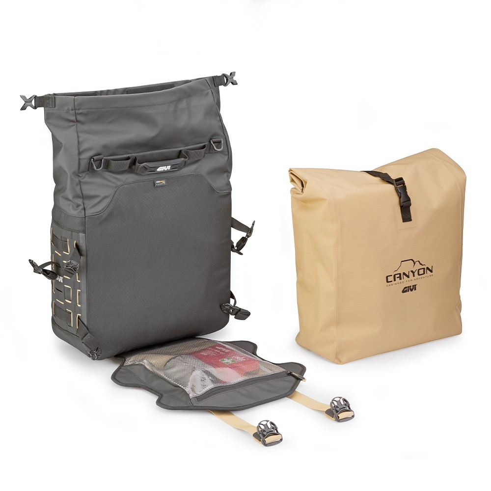 Borsa laterale Monokey Cam-Side GIVI GRT725 CANYON impermeabile 30L - immagine 3