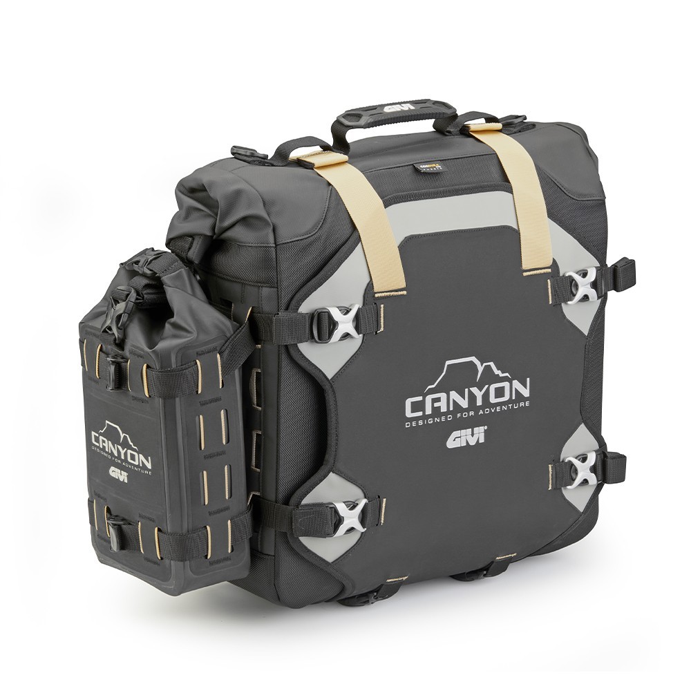 Borsa laterale Monokey Cam-Side GIVI GRT725 CANYON impermeabile 30L - immagine 5