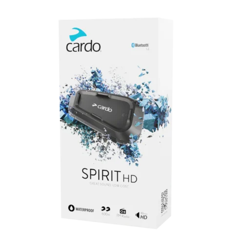 Cardo Interfono moto Singolo Spirit HD Bluetooth