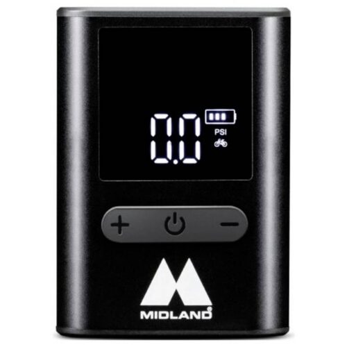 Midland ENERPUMP MINI – Compressore Ad Aria Con Power Bank E Kit Di Riparazione
