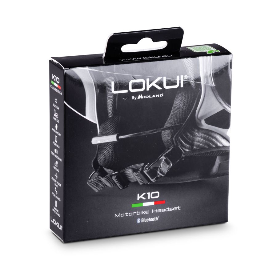 MLC1624 Lokui K10, auricolare Bluetooth per casco - immagine 5
