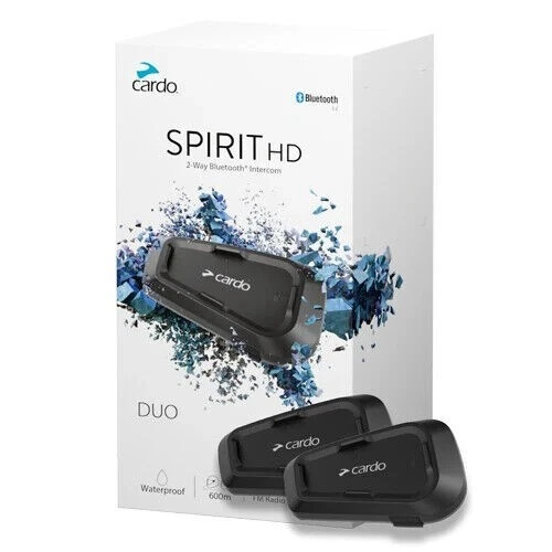 CARDO Coppia Spirit Duo Interfono casco moto bluetooth