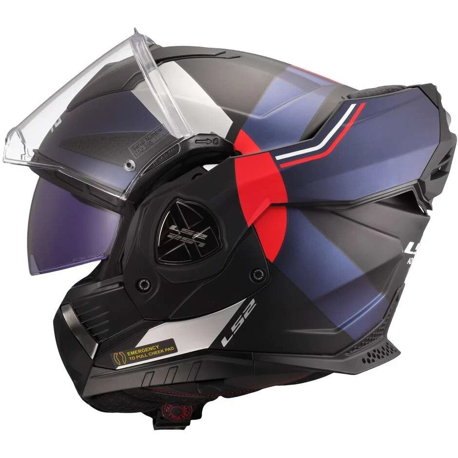 CASCO MODULARE LS2 FF901 ADVANT X ULTRA BLUE RED-06 | LS2 | - immagine 5