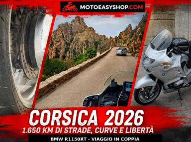 Dalla rottamazione alla Corsica: 2.200 km con una BMW R1150RT del 2002