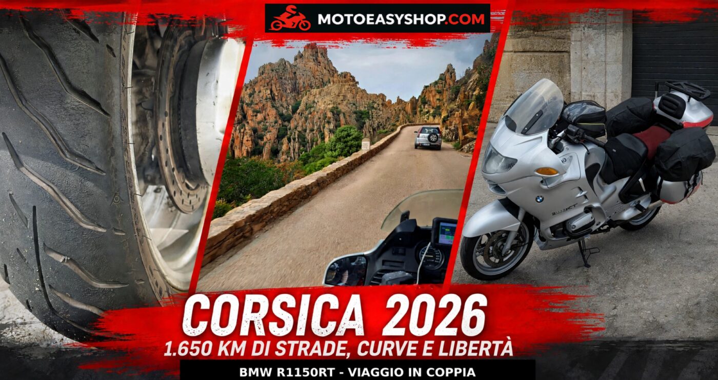 Dalla rottamazione alla Corsica: 2.200 km con una BMW R1150RT del 2002