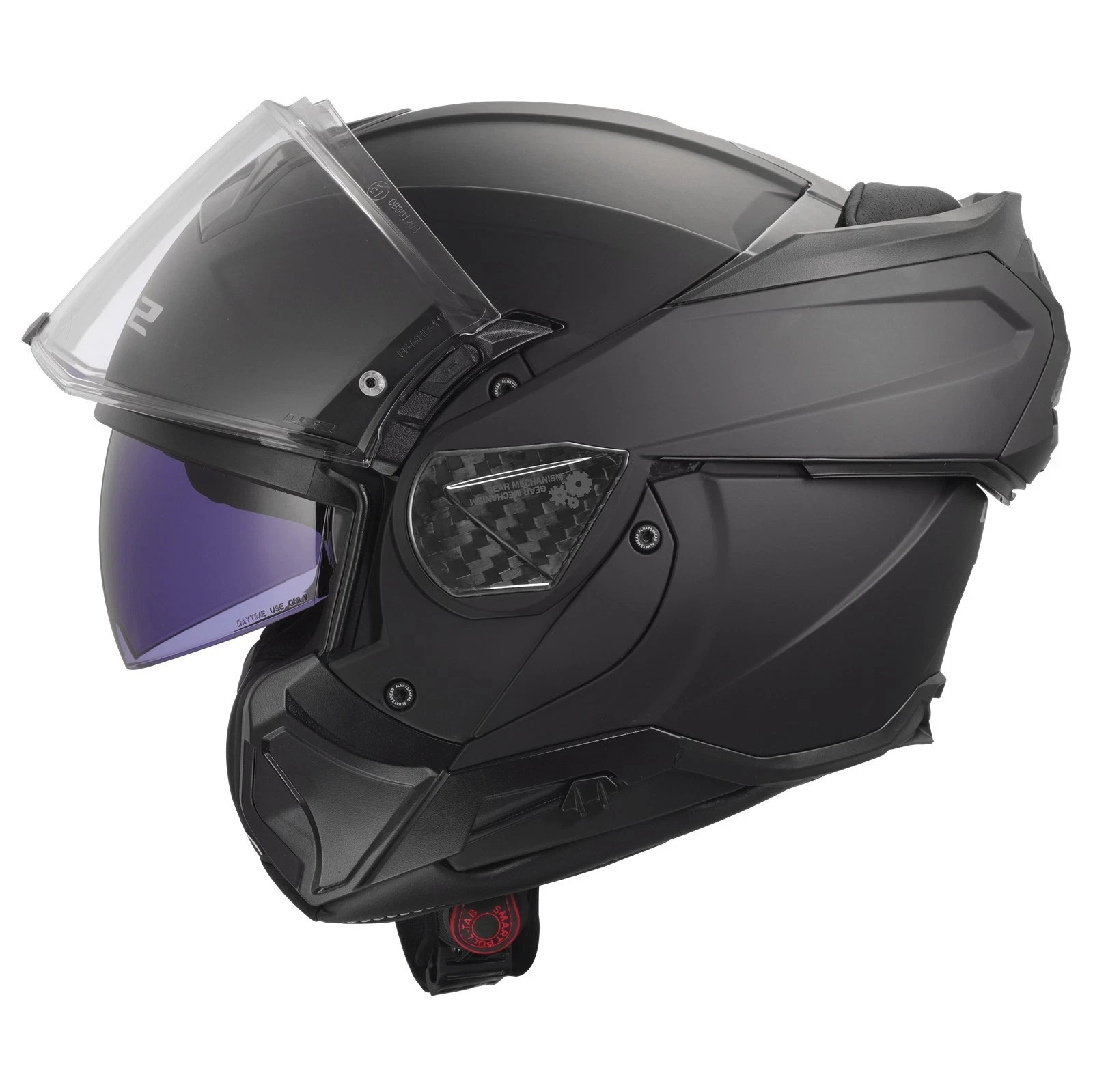 LS2 FF910 Casco Modulare Advant II helmet solid matt black - immagine 9